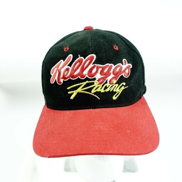 Vintage Nascar #5 Terry Labonte Kelloggs Corn Flakes Racing Snap Back Hat Cap Ha - Picture 1 of 3